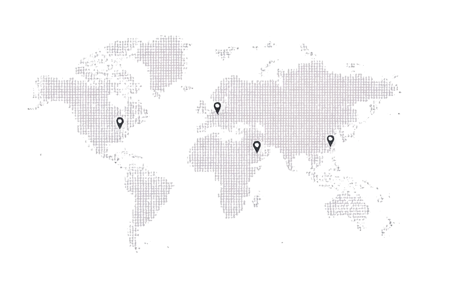 Sapogenik Global Service Coverage Map